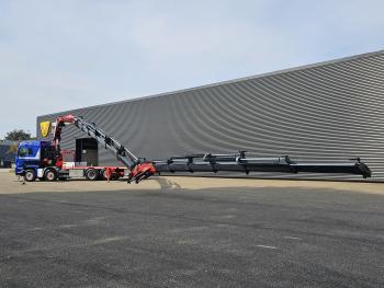 TGS 35.500 8x4-6 / PALFINGER 92 t/m CRANE +JIB